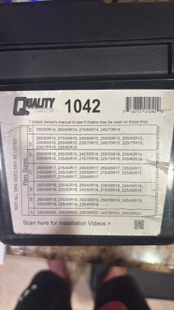 Quality cobra cable chains 1042 new in box
