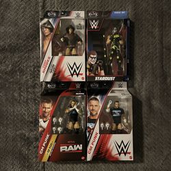 wwe elite cm punk cody rhodes figures