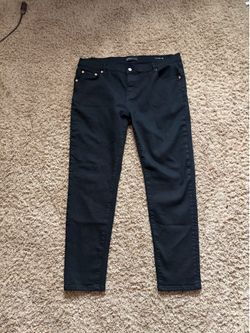 Black Purple Jeans