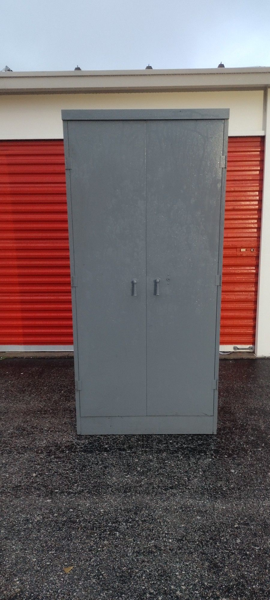 Tall Metal Wardrobe