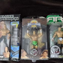 WWE Action Figure Set Wrestling Nib