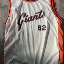 Sf giants basketball Jersey Logan Webb 10