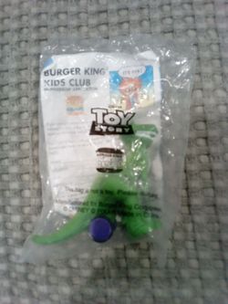 Burger King Toy Story Rex Figure Sealed