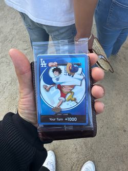 Dodgers One Piece Trading Card