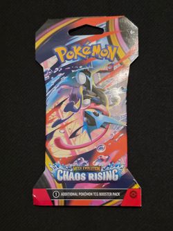 Pokémon TCG Chaos Rising booster pack
