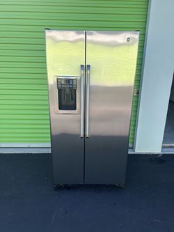 Counter Depth GE Stainless Steel Refrigerator