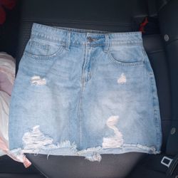 jean skirt / woman clothes/ ymi dream (size m)