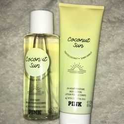 PINK Coconut Sun Mist + Lotion