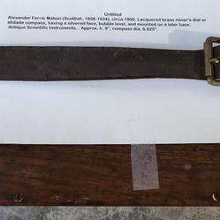 Scottish Surveyor's Compass