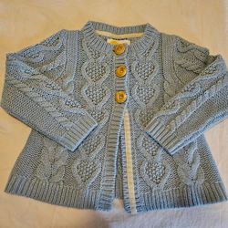 Mini Boden Girls Cable Knit Cardigan Sweater
Size 2-3