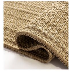 Washable Hand Woven 8’x10’ Rug/ NEW