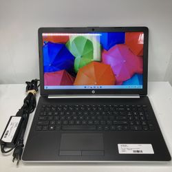 HP 15-da0012dx Core i3 8GB 256GB SSD Natural Silver Laptop With Charger