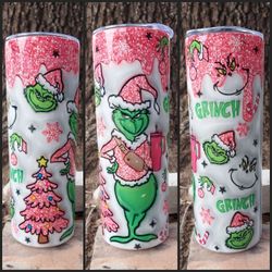 Pink Grinchmas 20oz