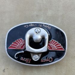 Belt Buckle Bottle Opener 
