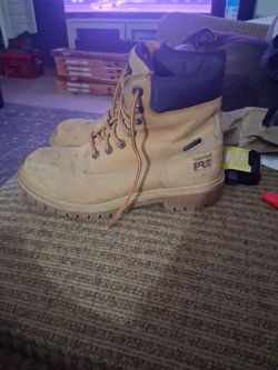 Timberland steel toe work boots