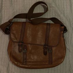 Fossil Leather Laptop Bag