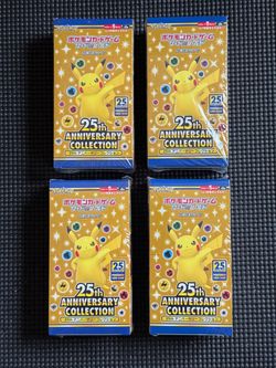 Pokemon 25th Anniversary Collection s8a Japanese Box  Sealed