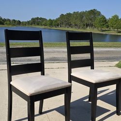 MODERN DINING CHAIR SET OF 2: 