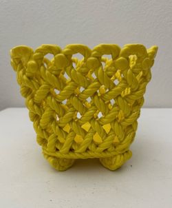 Vintage Ceramic Planter Pot