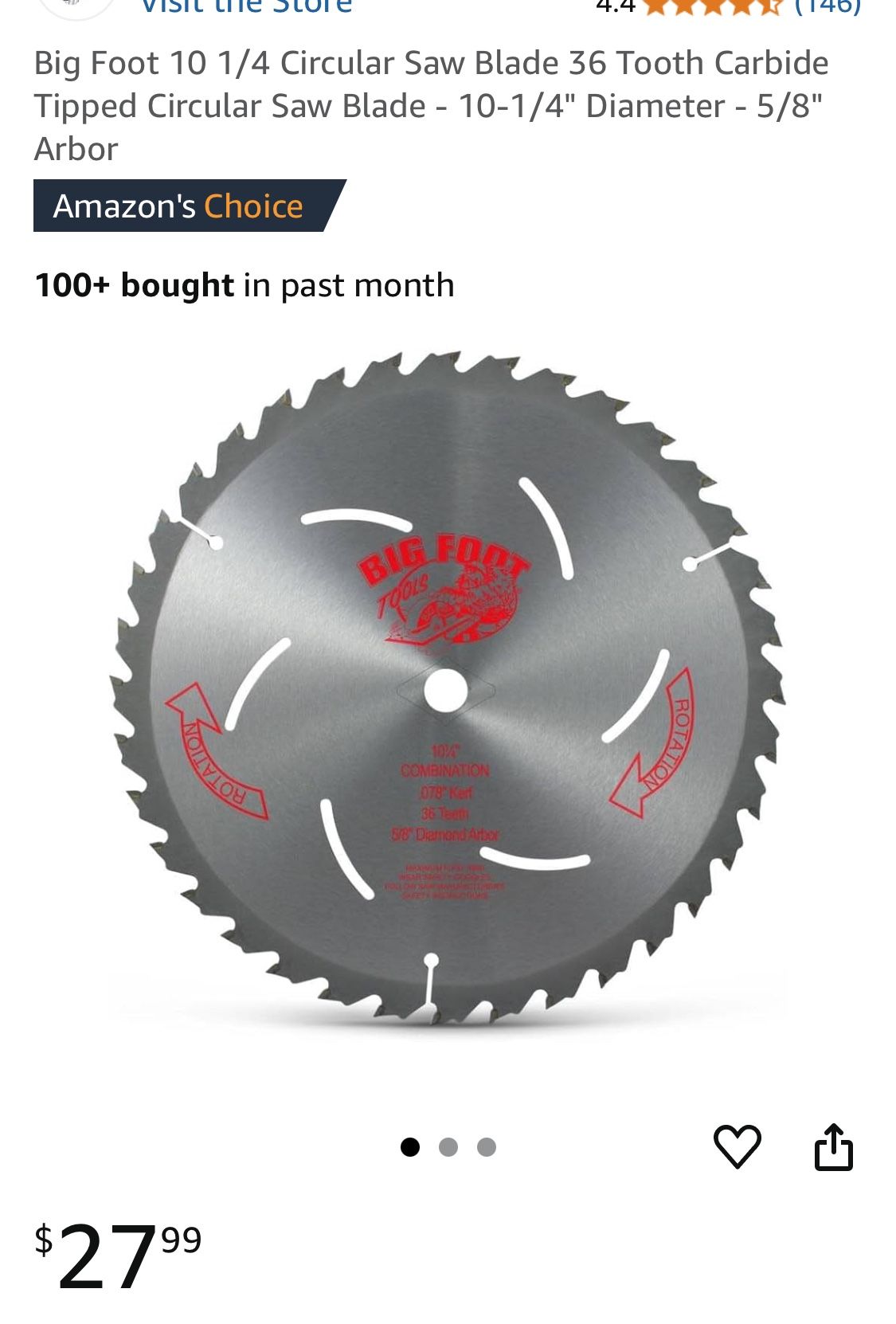 Big foot Saw Blades