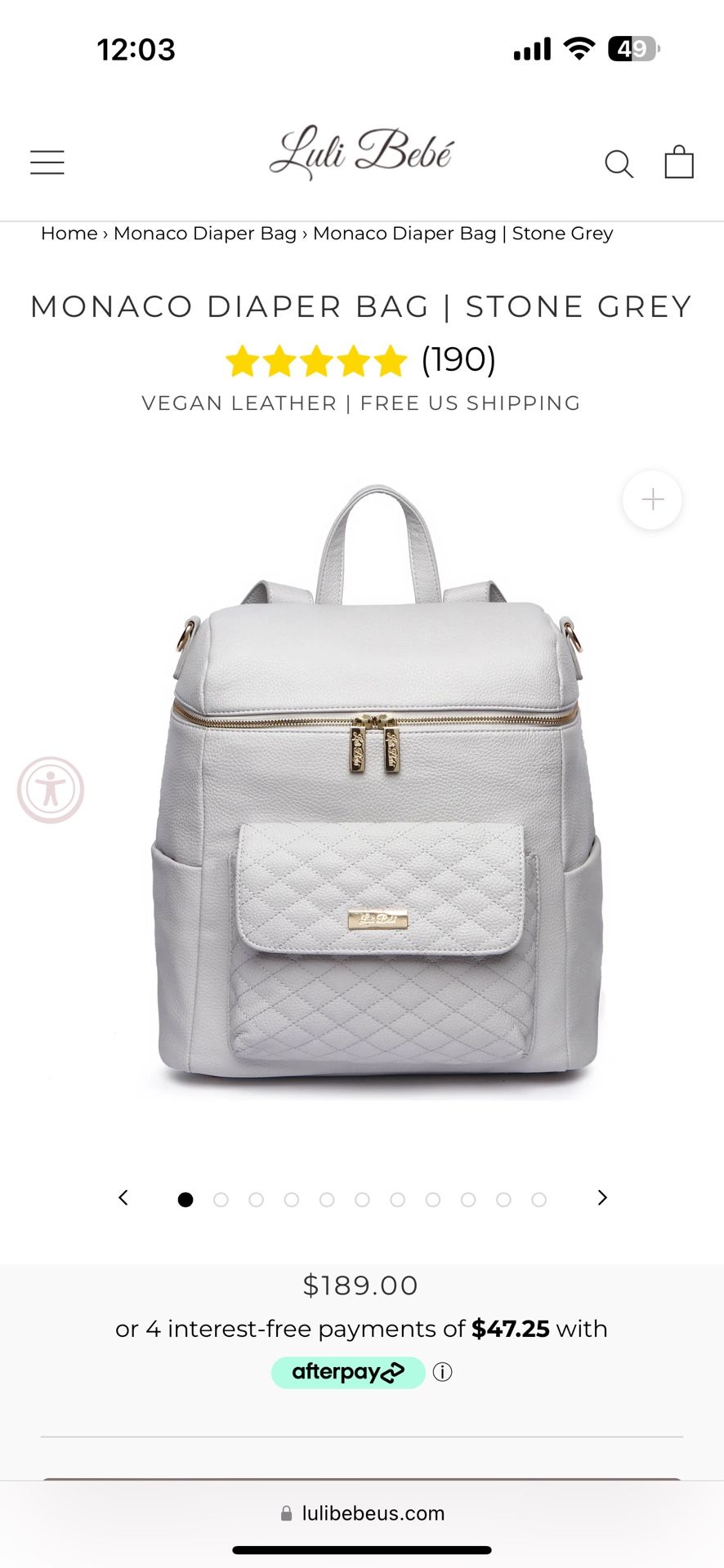 Luli Babè Diaper Bag