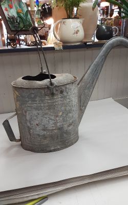 Large Galvanized Watering Can- Located In Shelton 
