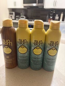 Sunscreen and Aloe - sun bum new