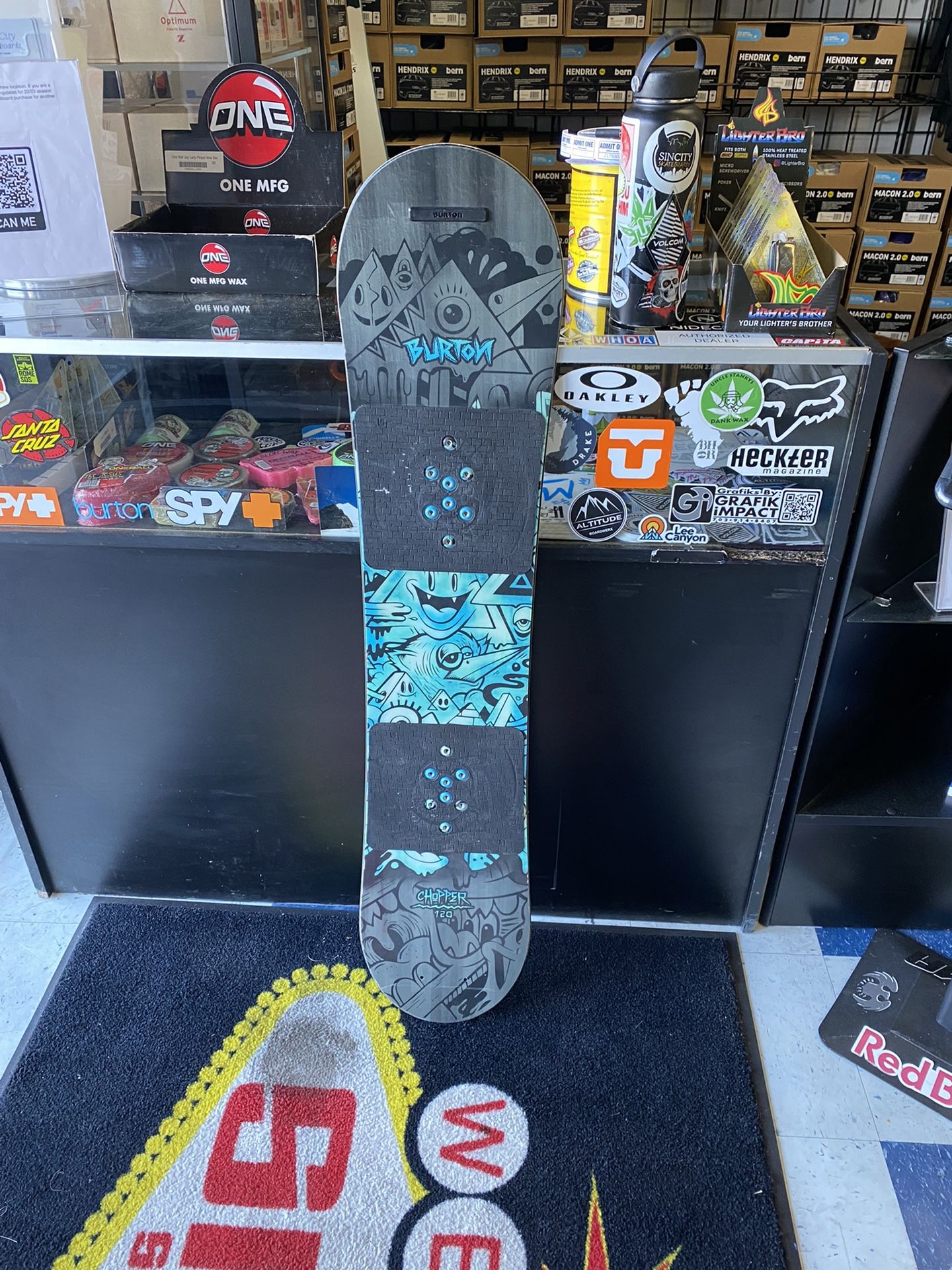 Burton Chopper 120 Kids Snowboard Certified With Warranty