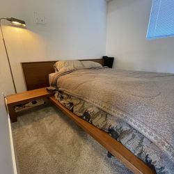 Wood Queen Bed Frame 