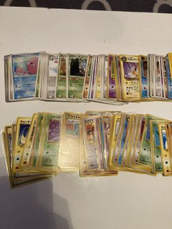 ALL JAPANESE!!!!!! Pokémon Cards