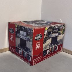 NEW Expert Grill Gas Grill, 4-Burner Propane Gas Grill with Side Table and Wheels, Stainless Steel