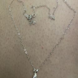 925 Silver Chain With Pendant Necklace 