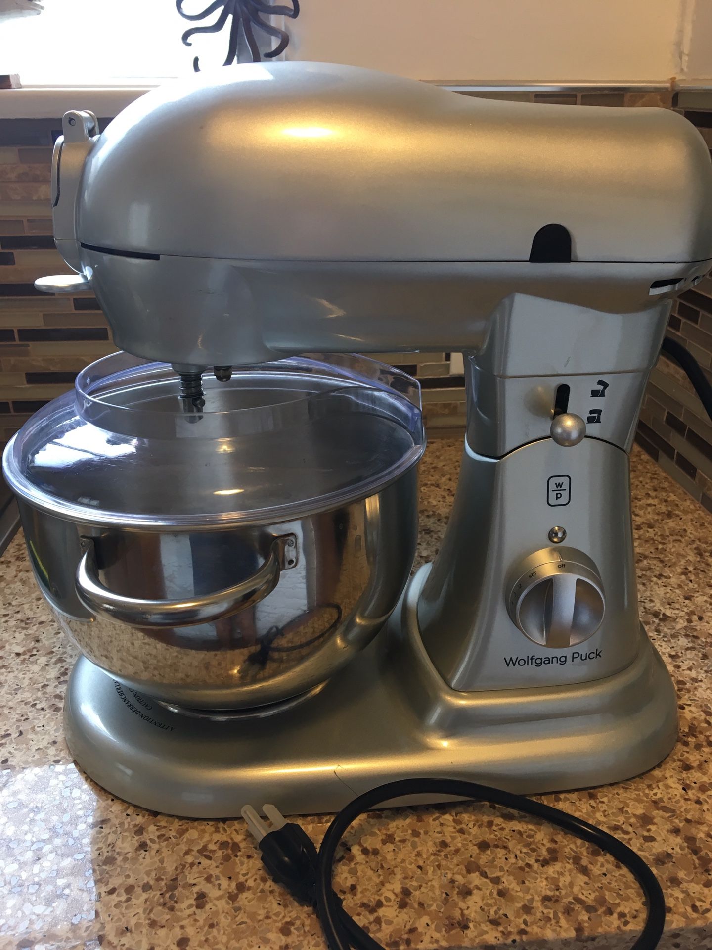 Wolfgang Puck Bistro Collection Stand Mixer with all attachments