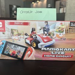 New in Box - Nintendo Mario Kart Live Circuit - Mario Set