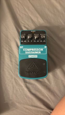 Behringer cs400 guitar compressor and sustainer