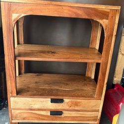  Rustic Style Nightstand 