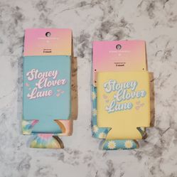 Stoney Clover Drink Can Cooler Sleeve Beverage Holder 2 count Lot Of 2
