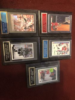 Selling 5 collection cards