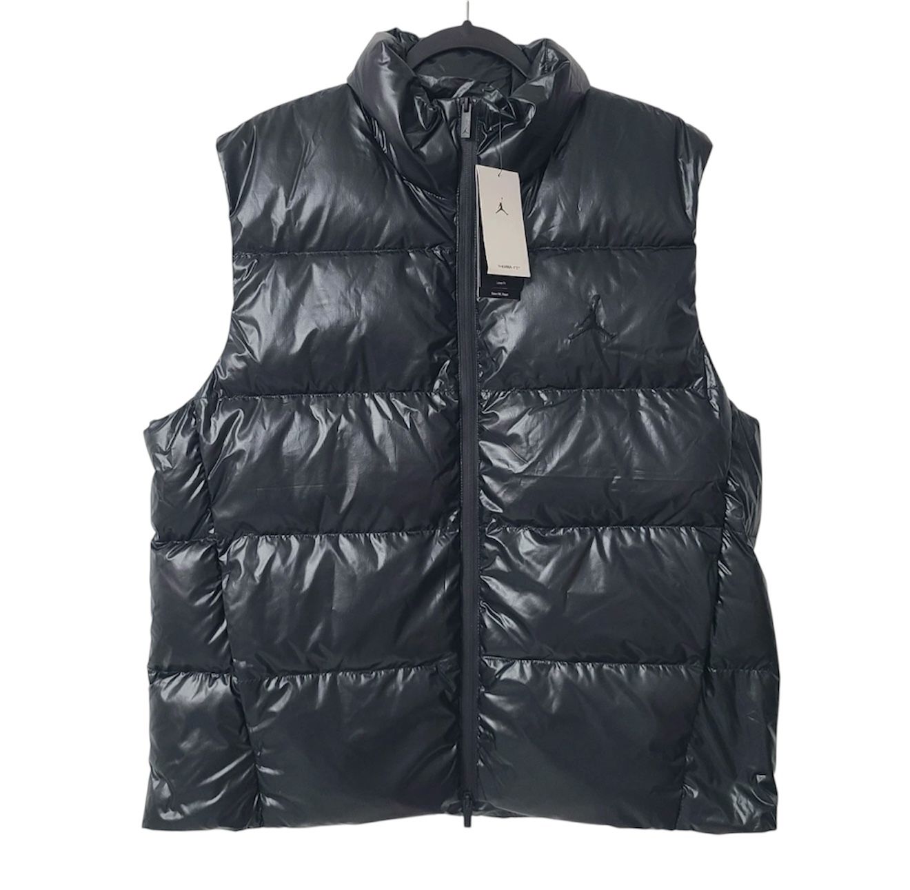 Nike Air Jordan Therma-Fit Flight Down Puffer Vest Black FV7273-010 Men's Size M
