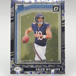 2024 Panini - Donruss Optic Football Rated Rookie Stars #201 Caleb Williams