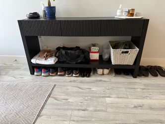 Black Oak Console table
