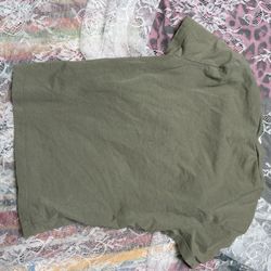 Grey green shirt Small