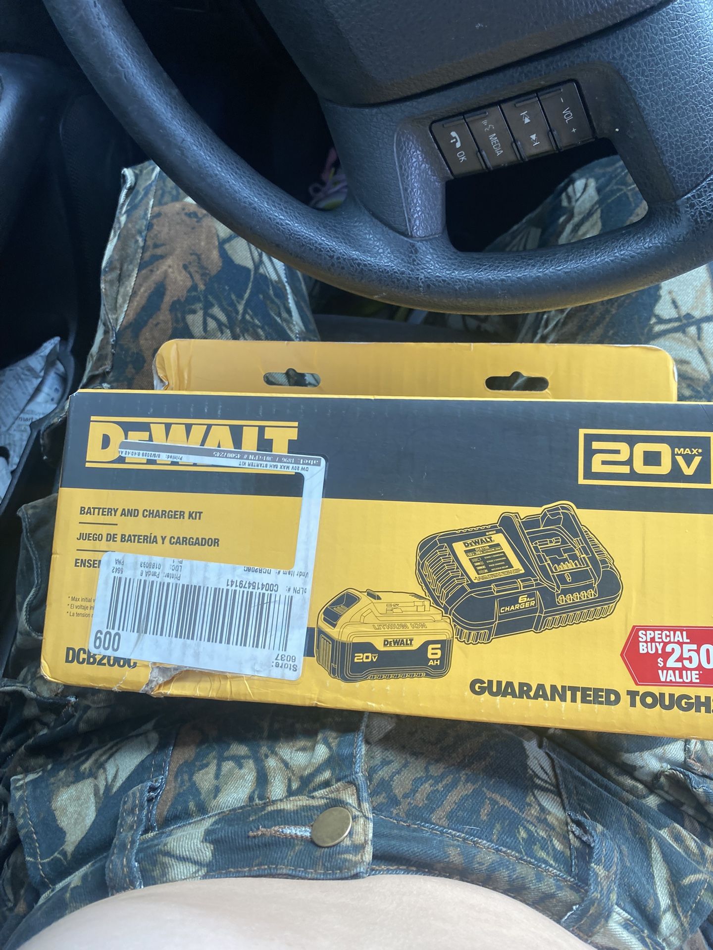 Dewalt Battery And Charger Kit