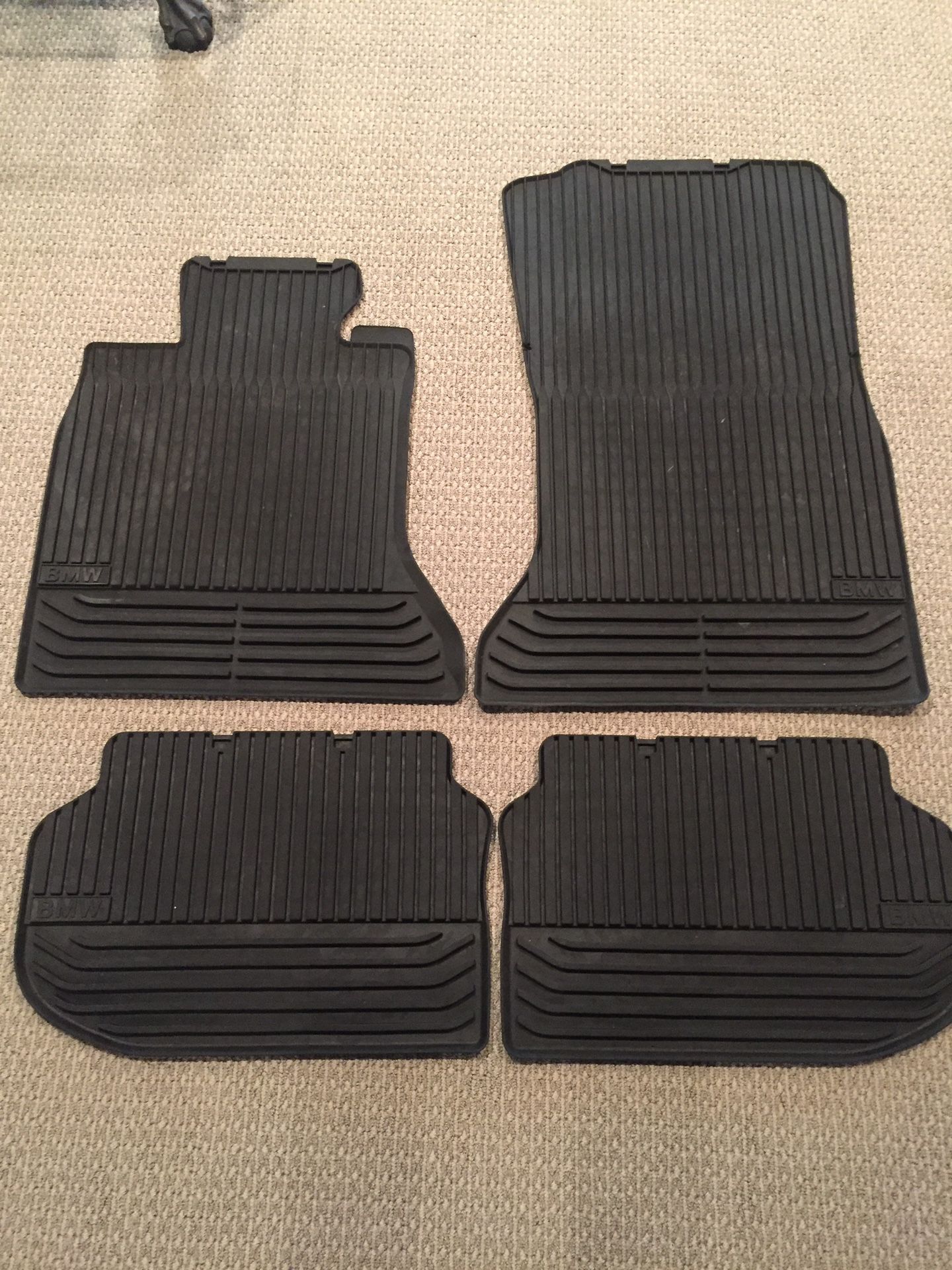 Genuine BMW 5 Series All-Weather Floor Mats