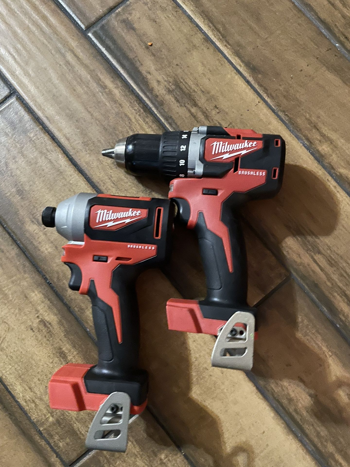 Milwaukee M18 Brushless Combo Drills New Tool Only New