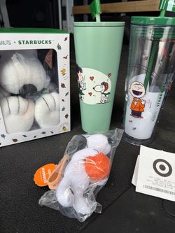Snoopy Starbucks Collab