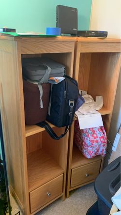 Bookshelves/ storage