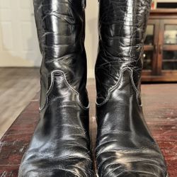Black Justin Boots Size Men’s 9 1/2 D