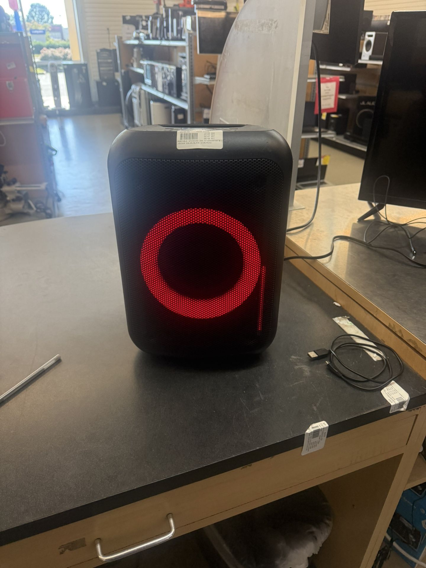 Onn Portable Speaker Cool And Convenient With Nice Sound Quality Here At Cash America Pawn