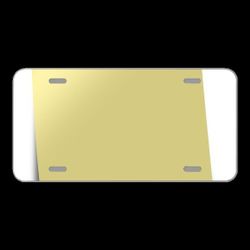 License Plate Novelty Car Front Post It Note Post Note Pin Message